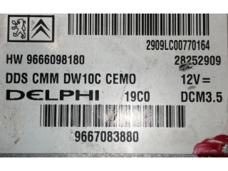 Блок управления двигателя 1943ZF, 9666098180   Peugeot RCZ