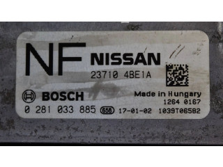 Řídící jednotka 237104be1a, 0281033885   Nissan X-Trail T32 2016