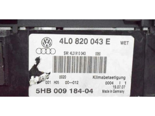 Блок управления климат-контролем 4L0820043E, 4L0910043   Audi Q7 4M