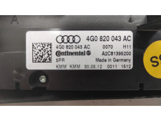 Блок управления климат-контролем 4G0820043AC, A2C81395200   Audi A7 S7 4G