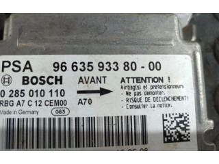 Блок подушек безопасности 9663593380   Peugeot 207