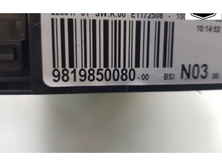 Řídící jednotka 9819850080, 9819850080   Peugeot 2008 I 2018