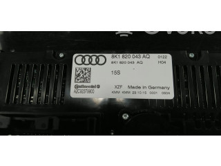 Блок управления климат-контролем 8K1820043AQ, 8K1820043AD   Audi Q5 SQ5