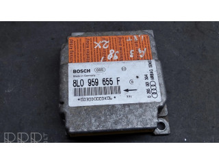 Блок подушек безопасности 8L0959655F, 0285001304   Audi A3 S3 8L