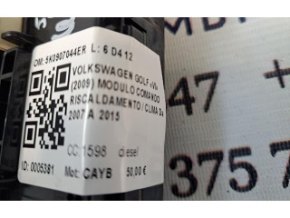 Блок управления климат-контролем 5K0907044ER, 5K0907044ER   Volkswagen Golf VI