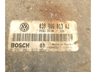 Комплект блоков управления 038906013AJ, 0281001912   Volkswagen Polo III 6N 6N2 6NF