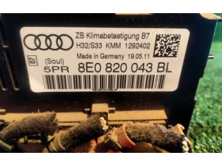 Блок управления климат-контролем 8E0820043BL   Seat Exeo (3R)