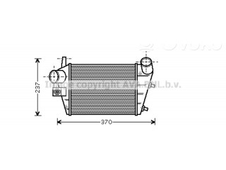 Интеркулер  60686738   Alfa Romeo 156 1.6