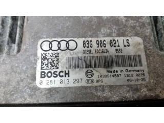 Блок управления двигателем Блок управления 03G906021LS, EDC16U34   Audi A3 S3 A3 Sportback 8P