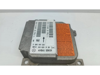 Блок подушек безопасности 0018203126, 0285001222   Mercedes-Benz A W168