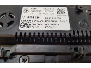 Přístrojová deska  BMW 3 G20 G21 2021 62105A2FC79, 62105B35D79  