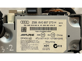 Дисплей    8V0857273H   Audi A3 S3 8V