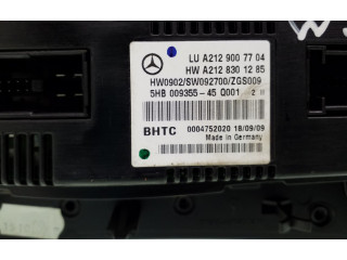 Блок управления климат-контролем A2129007704, A2128301285   Mercedes-Benz E W212