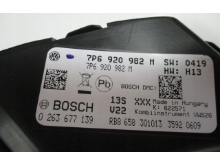 Панель приборов 7P6920982M   Volkswagen Touareg II       