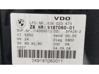 Přístrojová deska  BMW 3 E92 E93 2006 62109316127, 9187060  