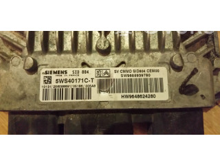 Řídící jednotka 5WS40171CT, SW9655939780   Peugeot 1007 2005