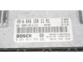 Řídící jednotka A6461501191, 0281012359   Mercedes-Benz Vito Viano W639 2006