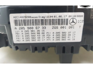 Přístrojová deska  Mercedes-Benz GLC X253 C253 2017 A2539009905, A2059006733  