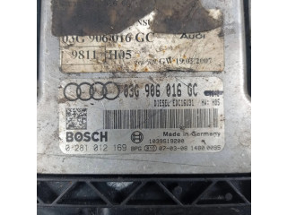 Блок управления двигателя 03G906016GC, 0281012169   Audi A6 S6 C6 4F