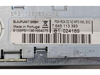 Řídící jednotka 7645113393, E1024189   Peugeot 407 2006