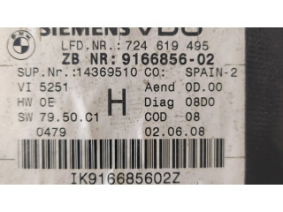 Přístrojová deska  BMW 3 E92 E93 2008 9166856, 724619495  