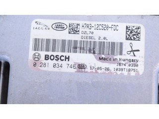 Řídící jednotka H7A312C520FDC, 0281034746   Land Rover Range Rover Velar 2017