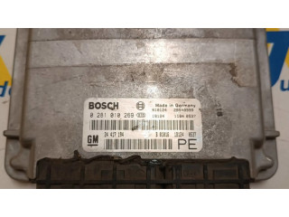 Блок управления двигателя 24417194, 28SA9999   Opel Vectra B