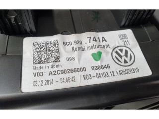 Přístrojová deska  Volkswagen Polo II 86C 2F 1985 6C0920741A, A2C90266000  