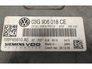 Řídící jednotka 03G906018CE, 5WP45610AE   Volkswagen Passat Alltrack 2007