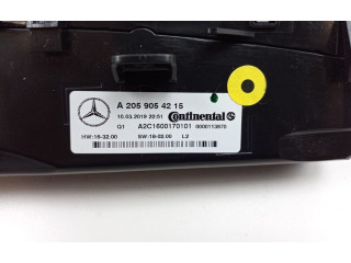 Блок управления климат-контролем A2059054215, A2059054215   Mercedes-Benz C W205