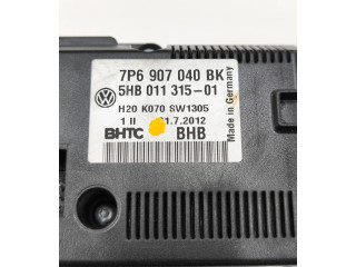 Блок управления климат-контролем 7P6907040BK, 5HB01131501   Volkswagen Touareg II