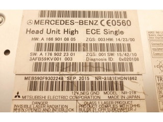 Радио/ проигрыватель CD/DVD / навигация A1669003519, A1669003519   Mercedes-Benz ML W166