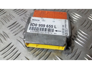 Блок подушек безопасности 8D0959655L, 0285001305   Audi A4 S4 B5 8D