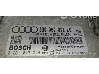 Блок управления двигателем Блок управления 03G906021LG, 0281013276   Audi A3 S3 8P