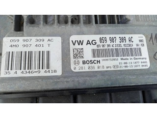 Блок управления двигателя 059907309AC, 0281036018   Audi Q7 4M