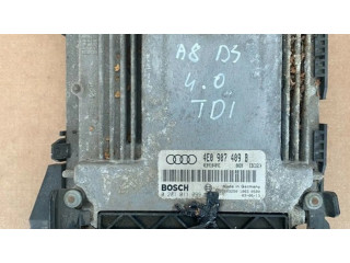 Блок управления двигателя 0281011099, 4e0907409b   Audi A8 S8 D2 4D