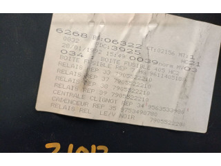 Pojistková skříňka Řídící jednotka BSM 9611405180, 9563533980   Peugeot 405 1992