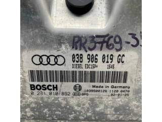 Блок управления двигателя 038906019GC, 0281010892   Audi A6 S6 C5 4B