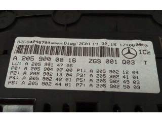 Přístrojová deska  Mercedes-Benz C W205 2015 A2059000016  