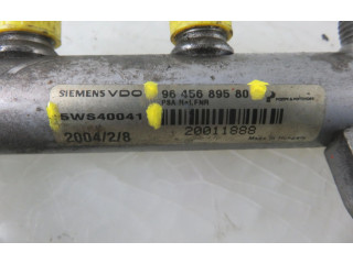 Vstřikovací lišta 5WS49941, 9645689580   Peugeot 407    RHR (DW10BTED4) 