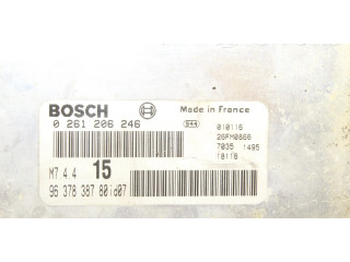 Блок управления двигателя 0261206246   Citroen Saxo