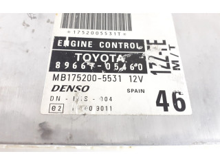 Řídící jednotka 8966105460, 8966105460   Toyota Avensis T220 2001
