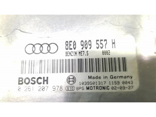 Блок управления двигателя 8E0909557DV   Audi A4 S4 B6 8E 8H