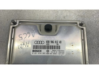 Блок управления двигателя 038906012AB, 0281010203   Audi A6 S6 C5 4B