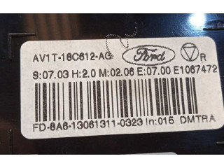 Блок управления климат-контролем AV1T18C612AG, 1901282   Ford B-MAX