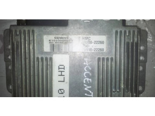 Řídící jednotka K103300003E, 3910022260   Hyundai Accent 1996