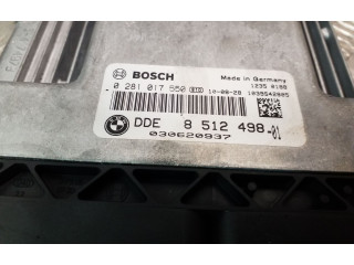 Řídící jednotka 0281017550, 8512498   BMW 1 E81 E87 2009