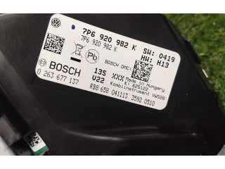 Панель приборов 7P6920982K, 026367713   Volkswagen Touareg II       