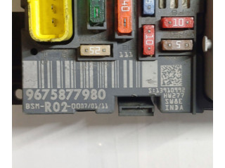 Pojistková skříňka Řídící jednotka BSM 9675877980, BSMR0200   Peugeot 3008 I 2011