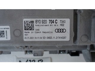 Přístrojová deska  Audi A3 8Y 2022 LICZNIK VIRTUAL ZEGARY LCD AUDI A3 8Y 8Y0920704C  